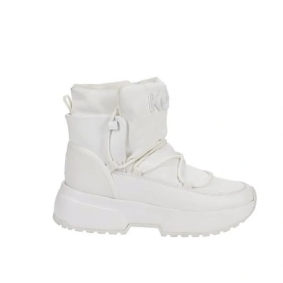 Michael Kors Women’s  White Cassia Platform Sneaker Boot - Picture 2 of 16